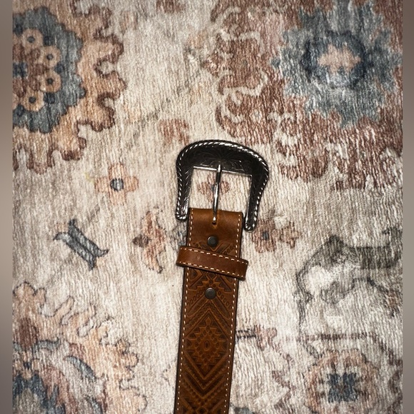 Women’s Justin Western Belt - Picture 2 of 3